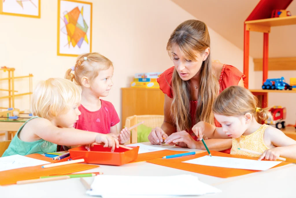 Childminder in a good nursery