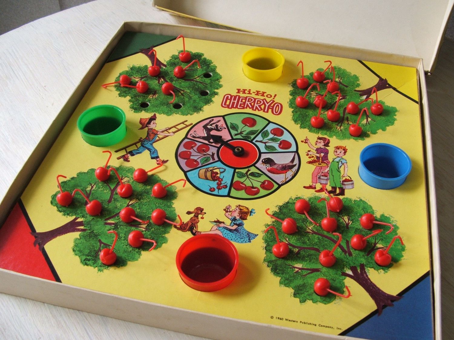 hi-ho cherry-o is a perfect game for counting