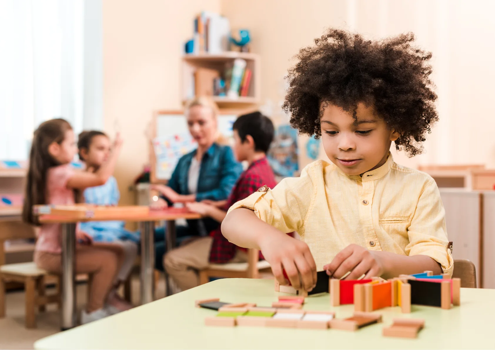 Children in nursery with funded childcare